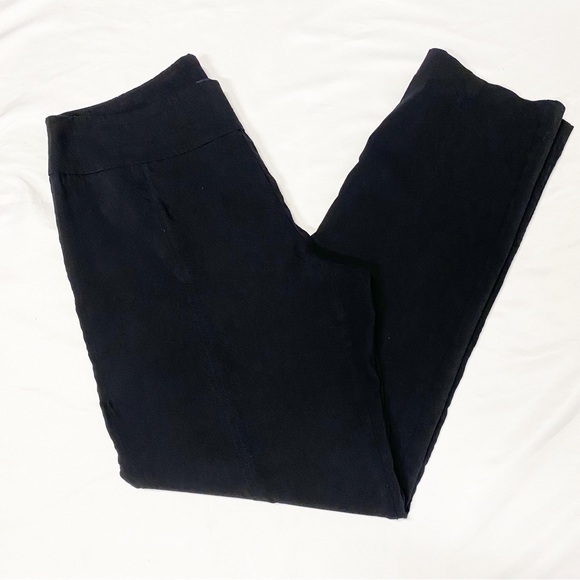 Zac & Rachel Black Tapered Trousers - Picture 2 of 8